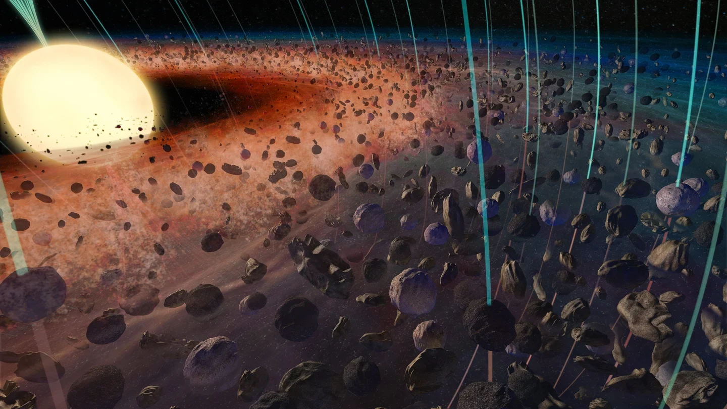 Ancient Dust Grains Hold Magnetic Clues to the Sun's Birth