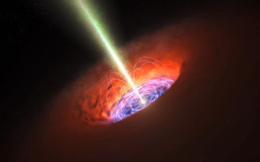 Massive Exoplanets Could Form Around Supermassive Black Holes